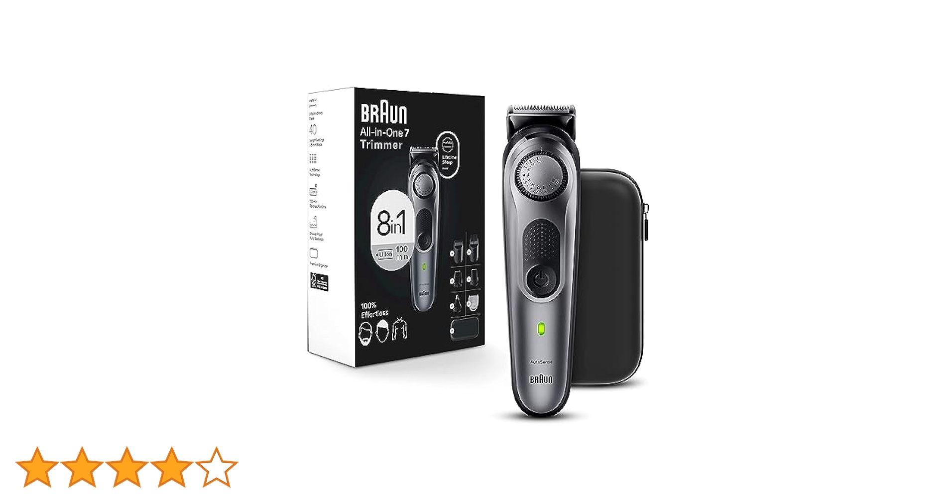 Braun All-in-One Style Kit Series 7 7410, 100% Waterproof 8